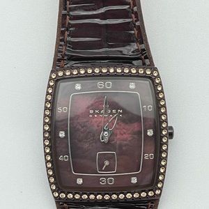 Skagen Women's Watch Brown MOP